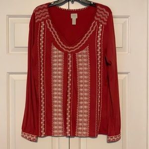 Lucky Brand long sleeve top